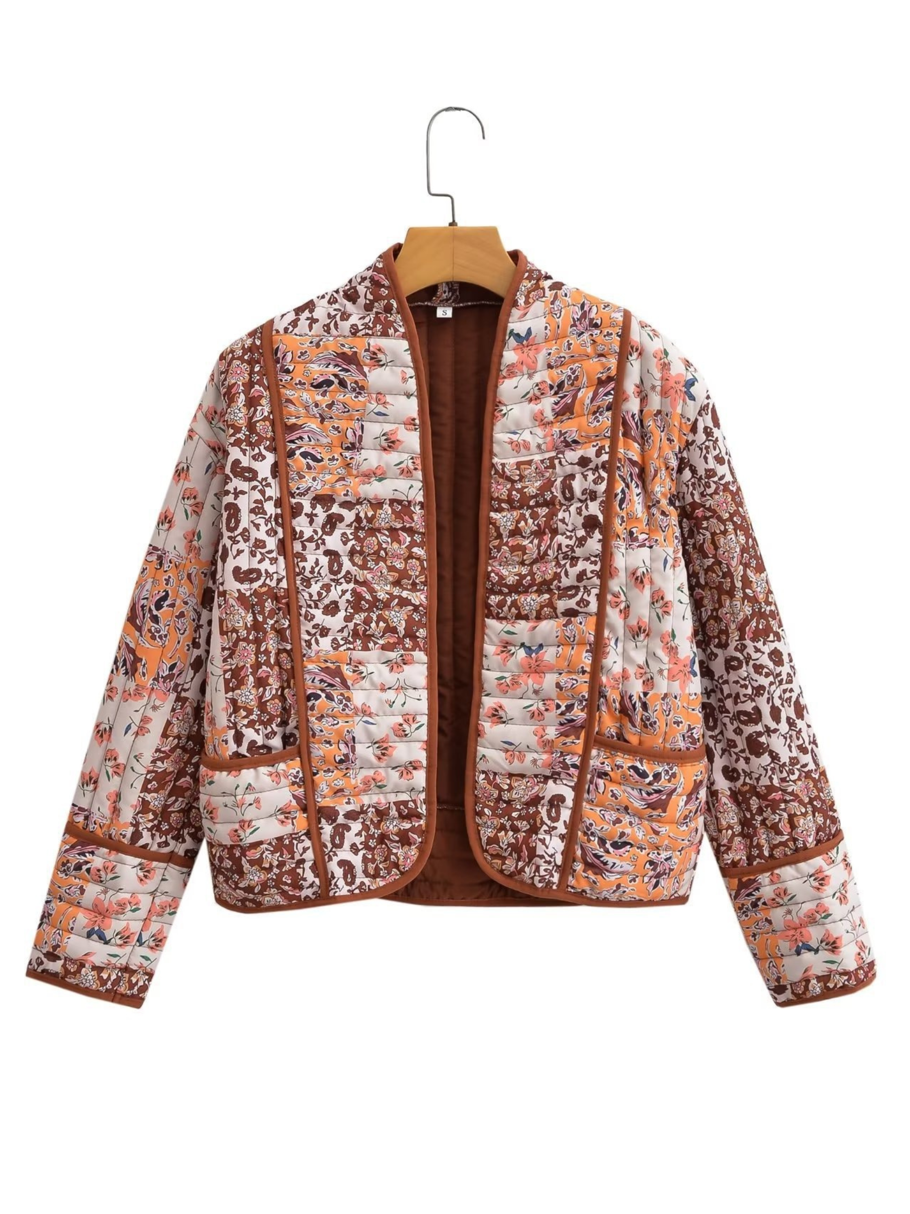 Analiese Printed V-Neck Jacket