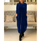 Galatea Chic Dress with Pockets Evening Wear Edit