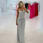 Vinson Maxi Dress Silver