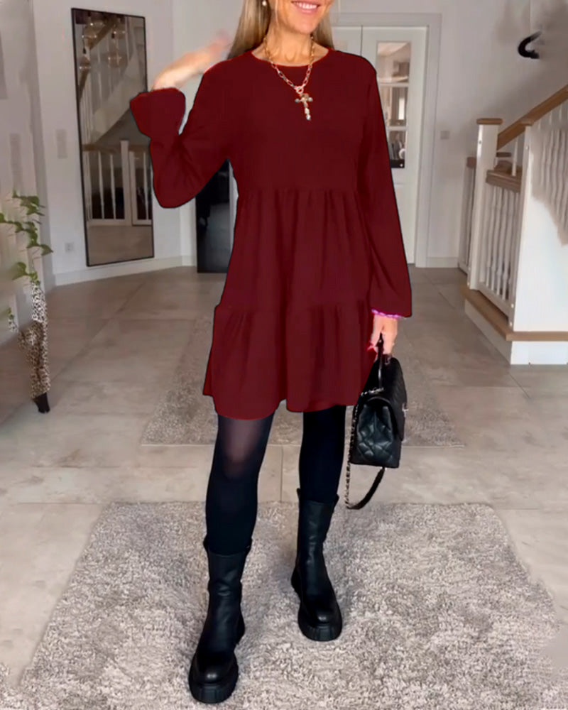 Yael Minimalist Dress Elevated Occasion Wear