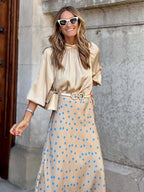 Satin Dress
