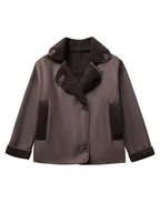 Kaiulani Faux Fur Zip Jacket