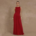 Trance Fit and Flare Dress Maroon