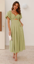 Algar Dress Green