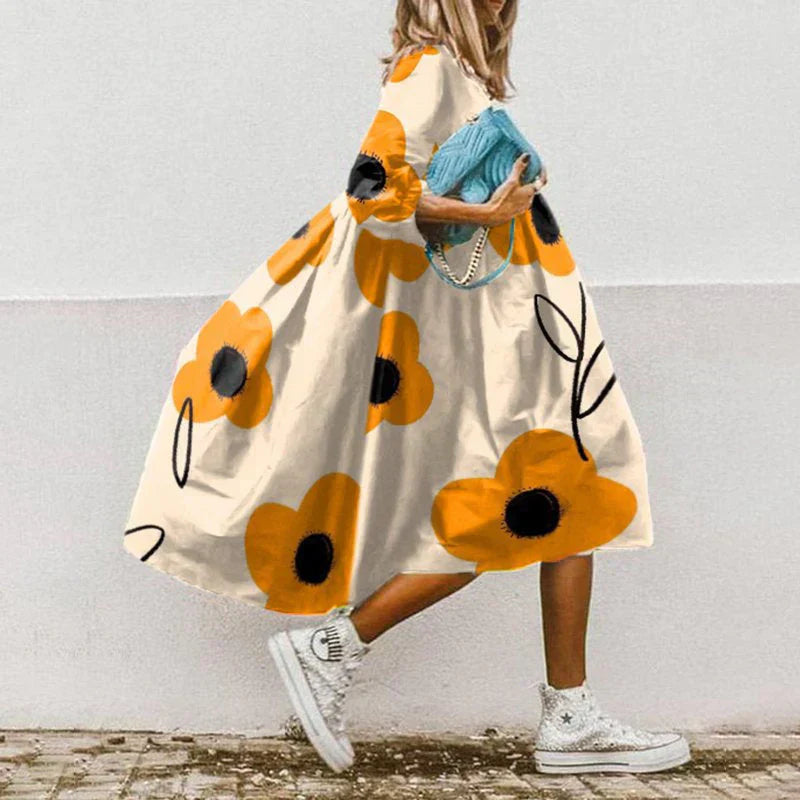 Haydee Statement Summer Dress Boutique Collection