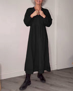 Jenifer Statement Long Sleeve Dress Elevated Occasion Wear
