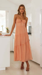 Miana Dress Orange