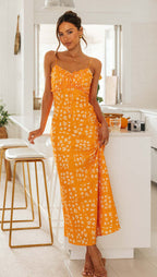 Felix Maxi Dress Orange