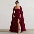Symphony Dress Maroon