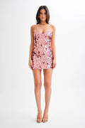 Shine On Mini Dress Pink