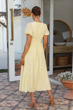 Beautiful Soul Puff Sleeve Maxi Dress - 3 Colors