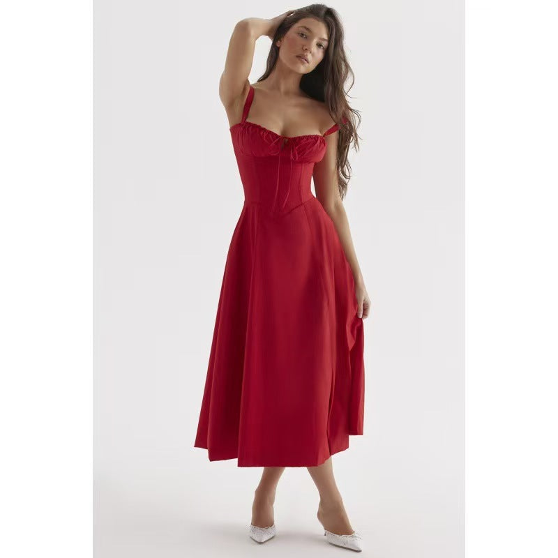 Marcello Maxi Dress Red
