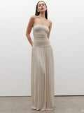 Becky Maxi Dress Apricot