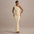 Zuma Assymetrical Dress Yellow