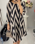 Amparo Effortless Printed Dress Premium Wardrobe Essential