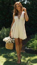 Alfie Mini Dress Apricot