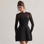 Rhythm Mini Dress Black