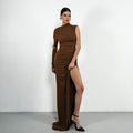 Cerva Maxi Dress Brown