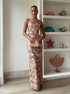 Bloom Grace Floral Maxi Dress