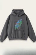 Vintage Street Print Hoodie