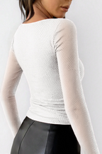 Y2K Spicy Halter Neck Long Sleeve Crop Top