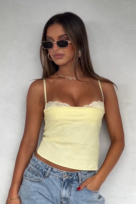 Sexy Solid Color Halter Cami Top