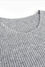 Two-Piece Knit Sweater Vest & Cardigan Dress Sweater Dress