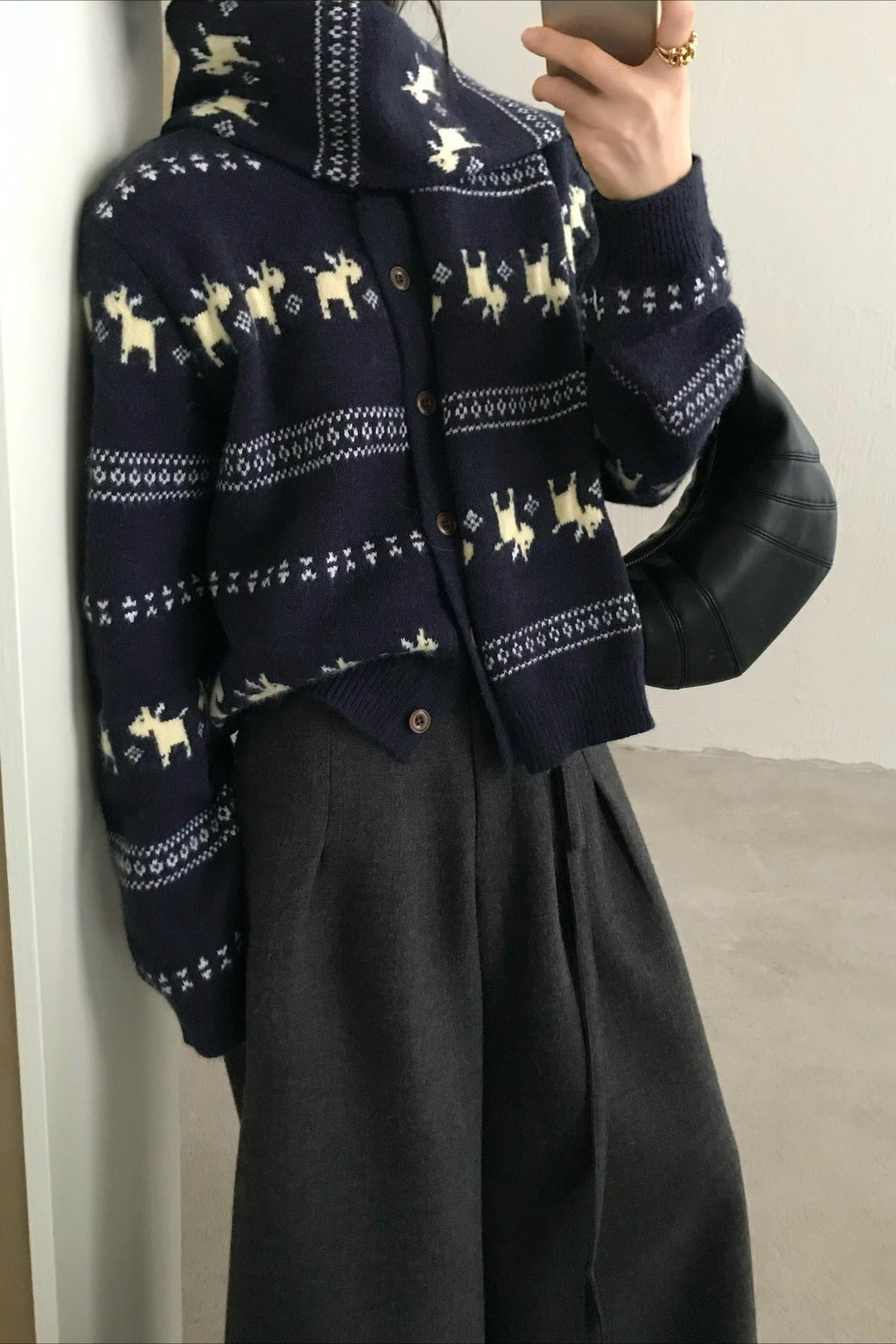 Tassel Knit Cardigan
