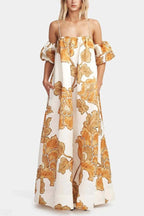 Floral Print Sling Dress