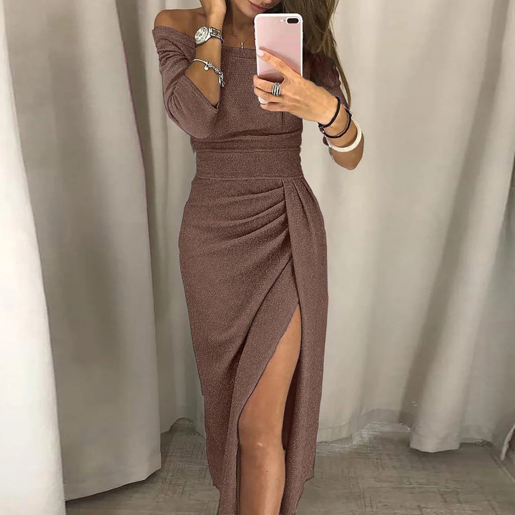 Contemporary Paola Womens High Waisted Dress for Modern Fashion Wear
