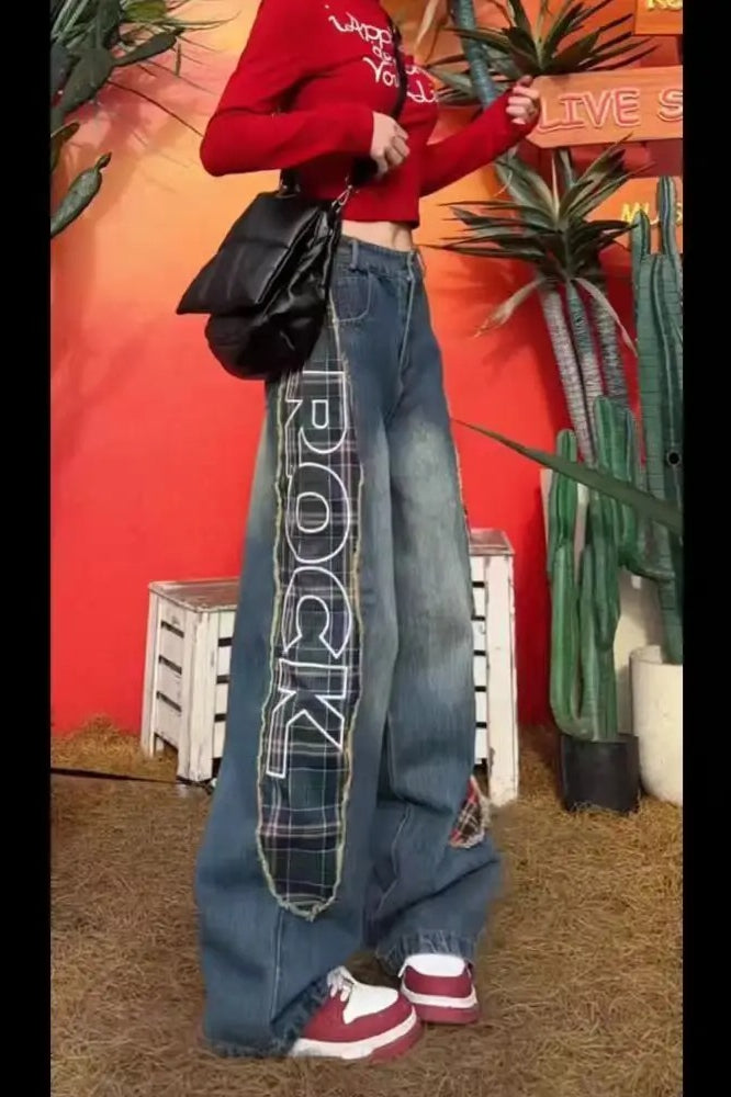 HipHop Patchwork Jeans