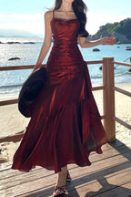Longline Elegant Slip Dress