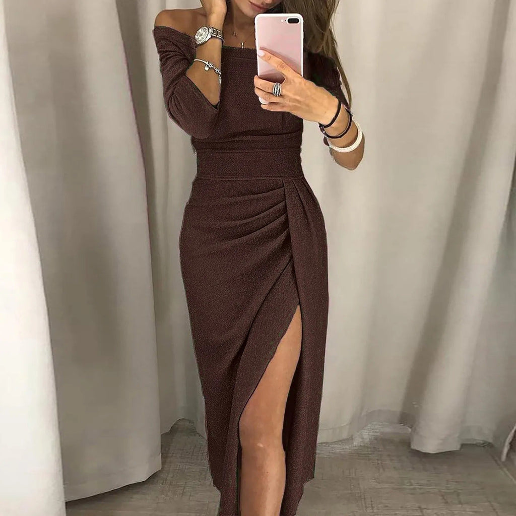 Contemporary Paola Womens High Waisted Dress for Modern Fashion Wear