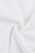 Cowl Neck Strapless Waist-Cinched Party Dress