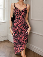 Mara Boutique Leopard Print Bodycon Dress Designer Edit