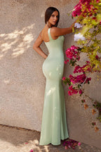 Sexy V-Neck Cami Waist-Cinched Bodycon Party Dress