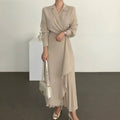 Reya Maxi Dress Beige
