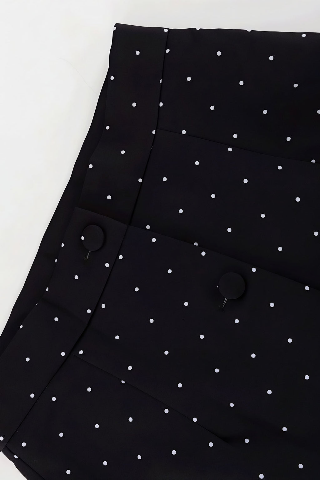 Polka Dot Print Short Sleeve Bodycon Skirt  Set