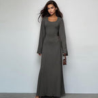 Elizabeth Maxi Dress Grey