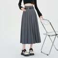 Casual Pleated Skirt