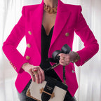 Casual Solid Color Short Blazer