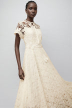 Zephrt White Lace Maxi Dress