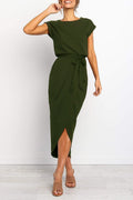 Carina Exclusive Casual Ankle Dress Premium Wardrobe Essential