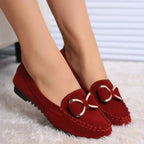 Elegant ButterflyKnot Comfortable Casual Soft Classic Office Flats Loafers