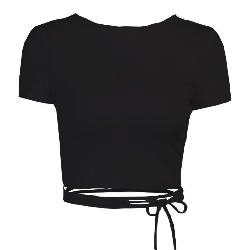 Black White Simple Solid Color TShirts