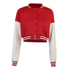 DressBetty - Stitching Letters Embroidery Baseball Uniform Jacket