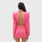 Dazzling Affair Crystal Embellished Cutout Mini Dress