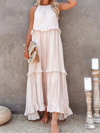 Delfina Casual and Relaxed Summer Dress for Women Wedding Guest Look