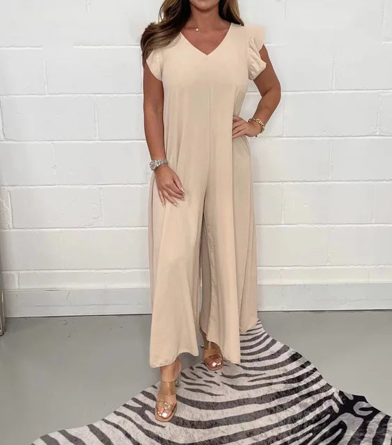 Leila Elevated Jumpsuit Dress Premium Wardrobe Essential