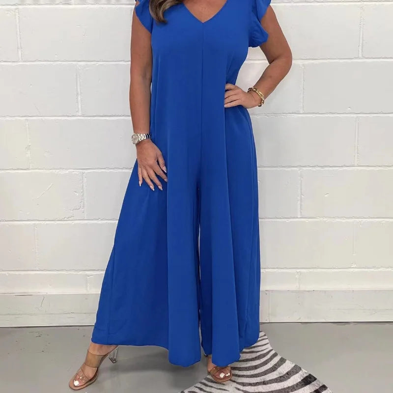 Leila Elevated Jumpsuit Dress Premium Wardrobe Essential
